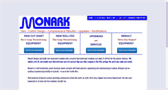 Desktop Screenshot of monark-equip.com